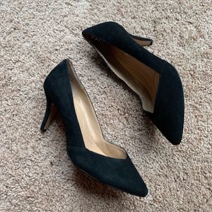 Kelly & Katie Black Pump Heels